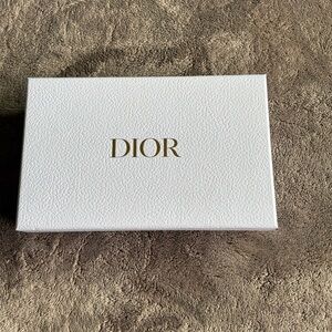 Dior White Box with Gold Logo